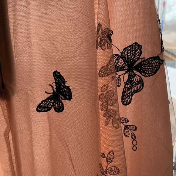 Retro Stage butterfly dress. Size L. - Picture 4 of 5